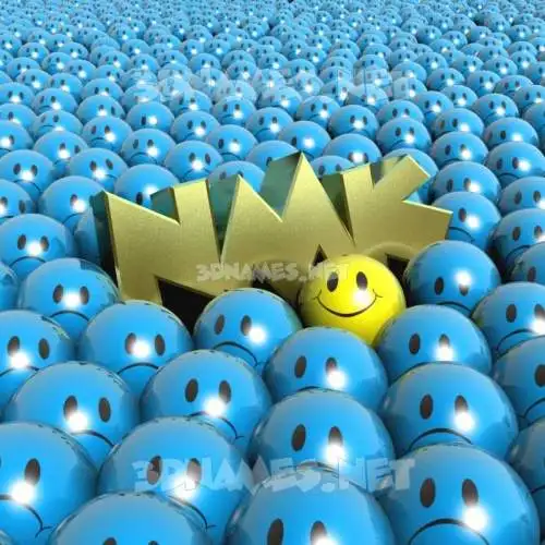 nmk in Special Smileys style - 3D name wallpaper