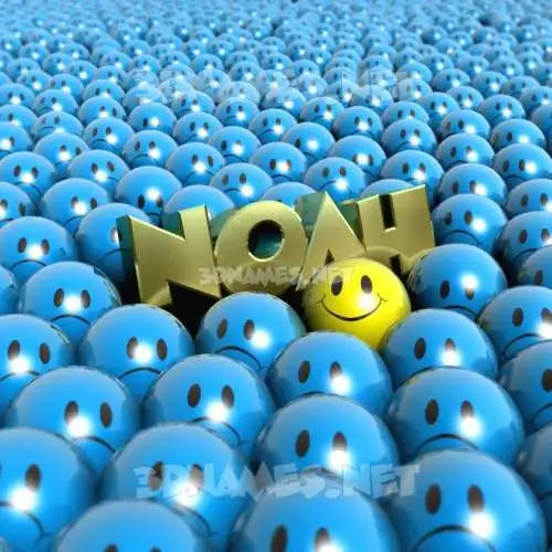 noah in Special Smileys style - 3D name wallpaper noah in Special Smileys style - 3D name wallpaper