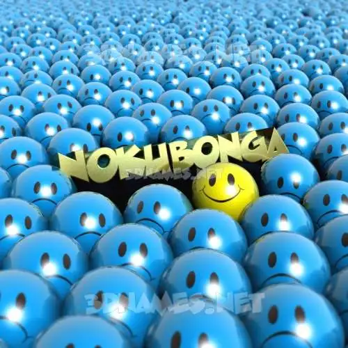 nokubonga in Special Smileys style - 3D name wallpaper nokubonga in Special Smileys style - 3D name wallpaper