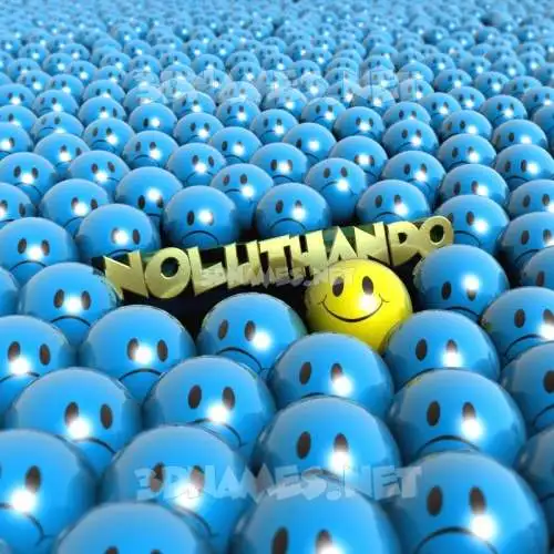 noluthando in Special Smileys style - 3D name wallpaper