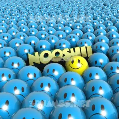 nooshii in Special Smileys style - 3D name wallpaper