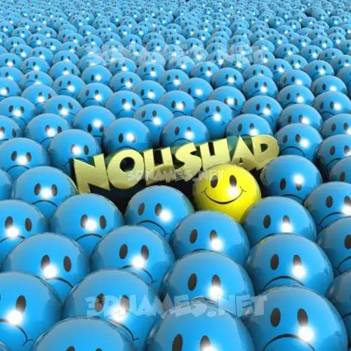 noushad in Special Smileys style - 3D name wallpaper noushad in Special Smileys style - 3D name wallpaper