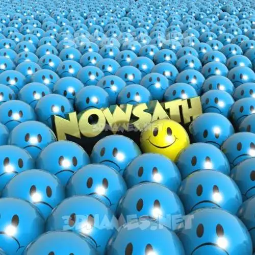nowsath in Special Smileys style - 3D name wallpaper
