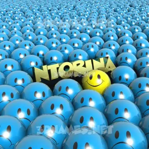 ntorina in Special Smileys style - 3D name wallpaper