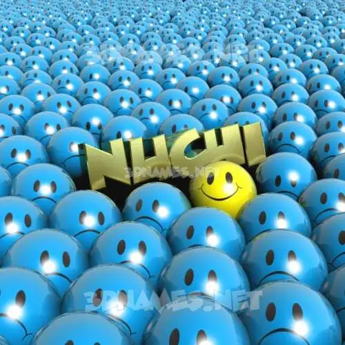 nuchi in Special Smileys style - 3D name wallpaper