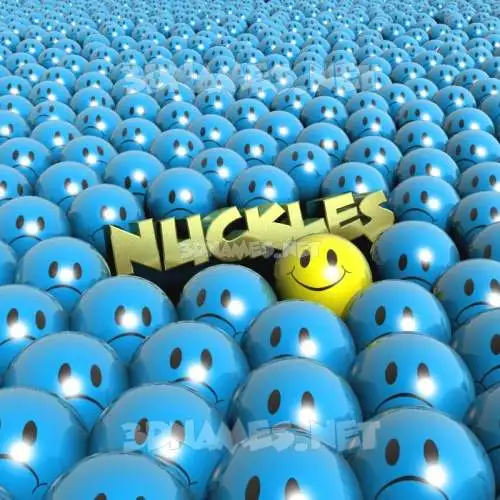 nuckles in Special Smileys style - 3D name wallpaper nuckles in Special Smileys style - 3D name wallpaper
