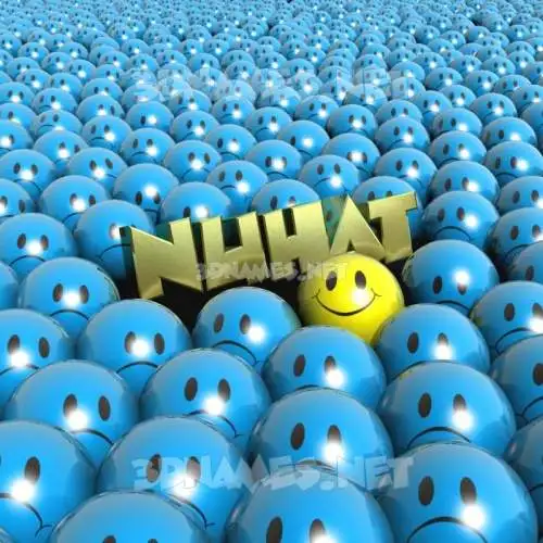 nuhat in Special Smileys style - 3D name wallpaper
