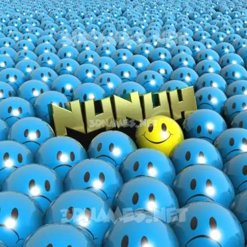 nunuh in Special Smileys style - 3D name wallpaper