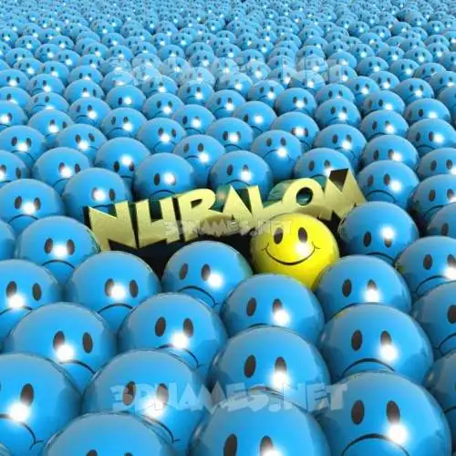 nuralom in Special Smileys style - 3D name wallpaper