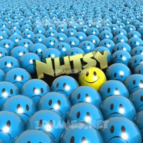 nutsy in Special Smileys style - 3D name wallpaper nutsy in Special Smileys style - 3D name wallpaper