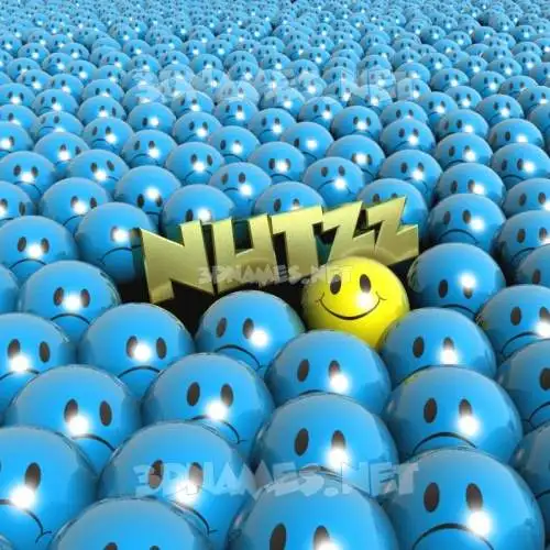 nutzz in Special Smileys style - 3D name wallpaper nutzz in Special Smileys style - 3D name wallpaper