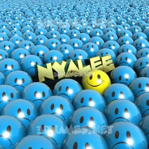 nyalee in Special Smileys style - 3D name wallpaper nyalee in Special Smileys style - 3D name wallpaper