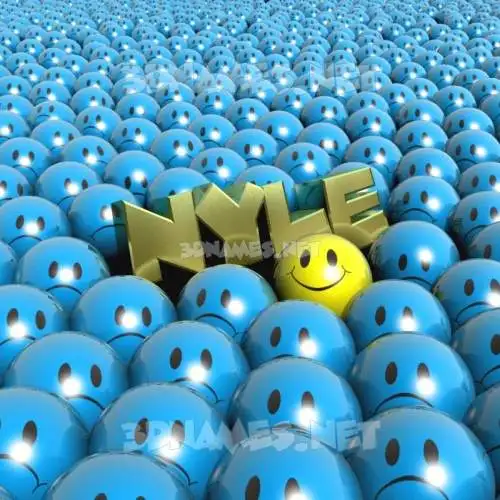 nyle in Special Smileys style - 3D name wallpaper nyle in Special Smileys style - 3D name wallpaper