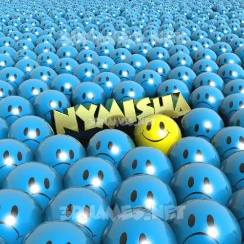nymisha in Special Smileys style - 3D name wallpaper nymisha in Special Smileys style - 3D name wallpaper