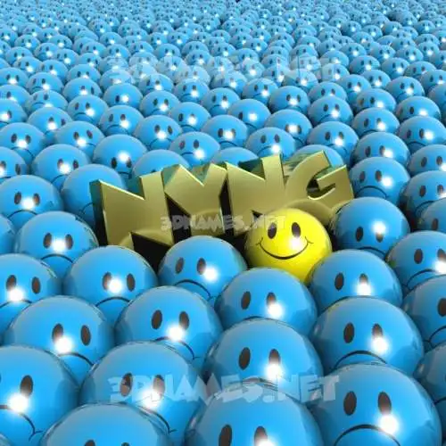 nyng in Special Smileys style - 3D name wallpaper