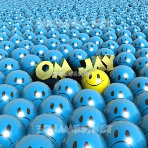 om jay in Special Smileys style - 3D name wallpaper