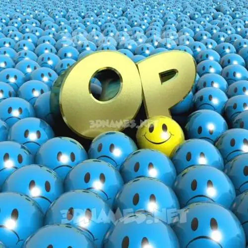 op in Special Smileys style - 3D name wallpaper op in Special Smileys style - 3D name wallpaper