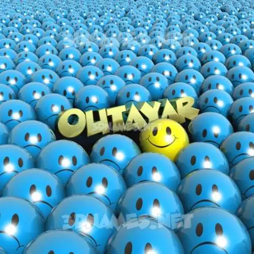 outayar in Special Smileys style - 3D name wallpaper outayar in Special Smileys style - 3D name wallpaper