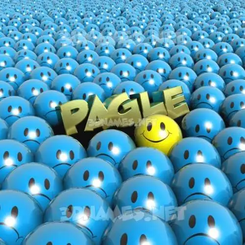 pagle in Special Smileys style - 3D name wallpaper pagle in Special Smileys style - 3D name wallpaper