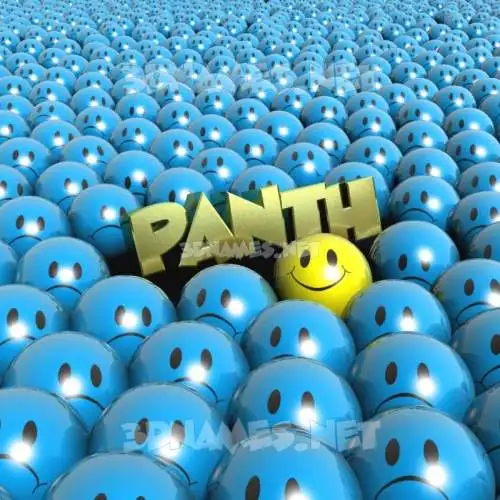panth in Special Smileys style - 3D name wallpaper panth in Special Smileys style - 3D name wallpaper