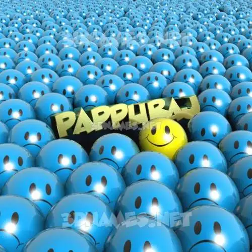 pappuraj in Special Smileys style - 3D name wallpaper pappuraj in Special Smileys style - 3D name wallpaper