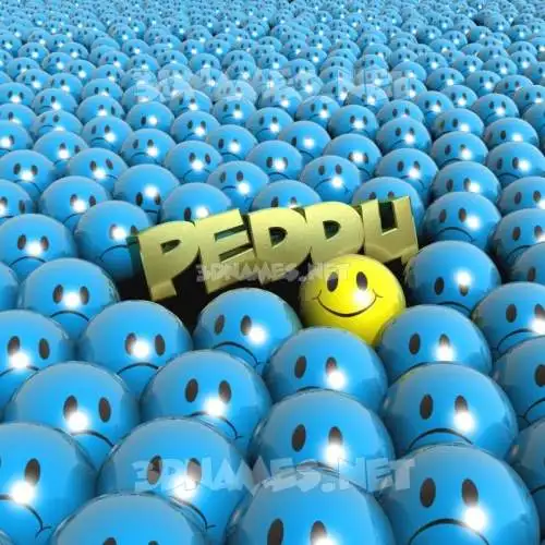 peddu in Special Smileys style - 3D name wallpaper peddu in Special Smileys style - 3D name wallpaper