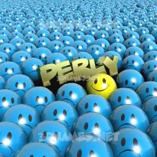 perly in Special Smileys style - 3D name wallpaper perly in Special Smileys style - 3D name wallpaper