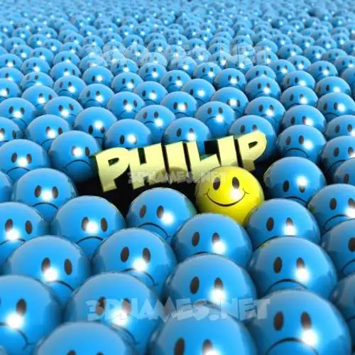 philip in Special Smileys style - 3D name wallpaper philip in Special Smileys style - 3D name wallpaper