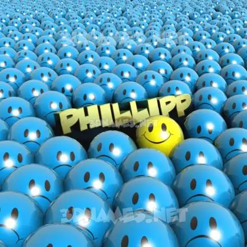 phillipp in Special Smileys style - 3D name wallpaper phillipp in Special Smileys style - 3D name wallpaper