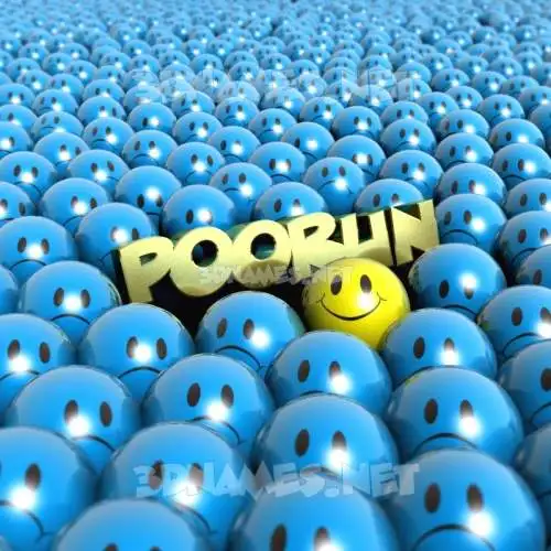 poorun in Special Smileys style - 3D name wallpaper poorun in Special Smileys style - 3D name wallpaper