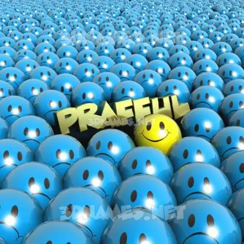 prafful in Special Smileys style - 3D name wallpaper