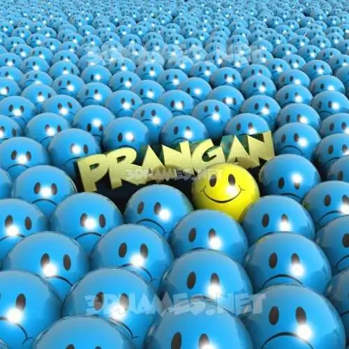prangan in Special Smileys style - 3D name wallpaper prangan in Special Smileys style - 3D name wallpaper