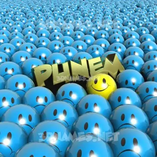 punem in Special Smileys style - 3D name wallpaper punem in Special Smileys style - 3D name wallpaper