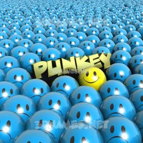 punkey in Special Smileys style - 3D name wallpaper punkey in Special Smileys style - 3D name wallpaper