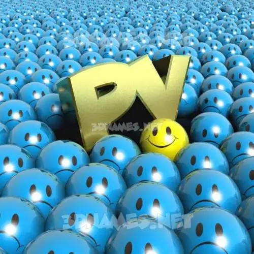 pv in Special Smileys style - 3D name wallpaper pv in Special Smileys style - 3D name wallpaper