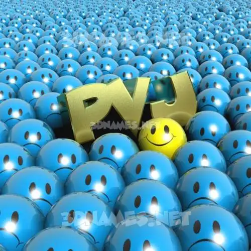 pvj in Special Smileys style - 3D name wallpaper pvj in Special Smileys style - 3D name wallpaper