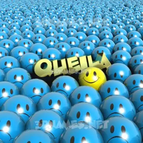 queila in Special Smileys style - 3D name wallpaper