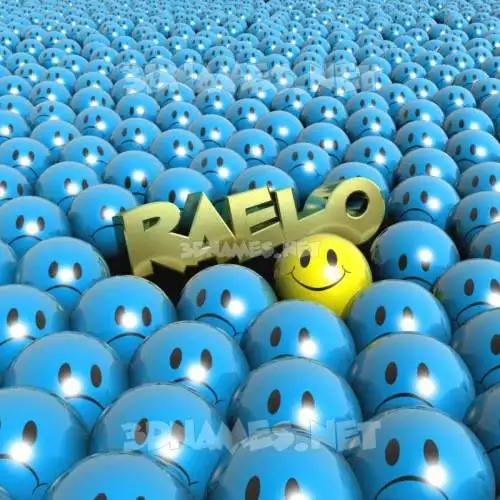 raelo in Special Smileys style - 3D name wallpaper raelo in Special Smileys style - 3D name wallpaper