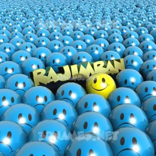 rajimran in Special Smileys style - 3D name wallpaper