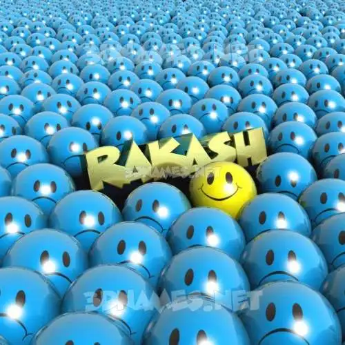 rakash in Special Smileys style - 3D name wallpaper rakash in Special Smileys style - 3D name wallpaper