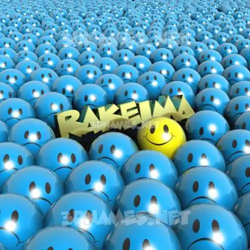 rakeima in Special Smileys style - 3D name wallpaper rakeima in Special Smileys style - 3D name wallpaper