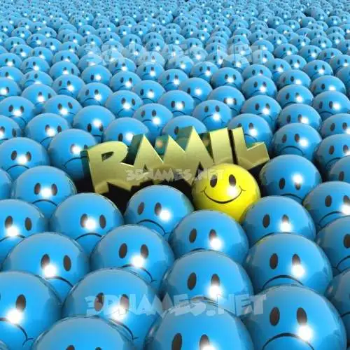 ramil in Special Smileys style - 3D name wallpaper ramil in Special Smileys style - 3D name wallpaper