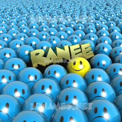 ranee in Special Smileys style - 3D name wallpaper ranee in Special Smileys style - 3D name wallpaper