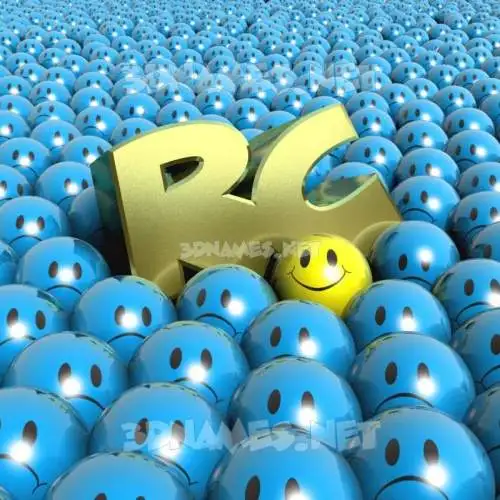 rc in Special Smileys style - 3D name wallpaper rc in Special Smileys style - 3D name wallpaper
