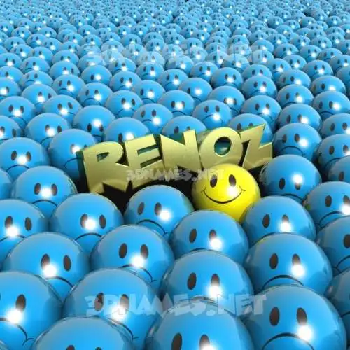 renoz in Special Smileys style - 3D name wallpaper renoz in Special Smileys style - 3D name wallpaper