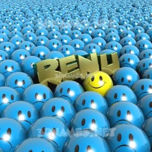 renu in Special Smileys style - 3D name wallpaper renu in Special Smileys style - 3D name wallpaper