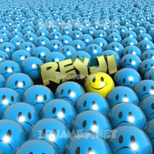 reyji in Special Smileys style - 3D name wallpaper reyji in Special Smileys style - 3D name wallpaper