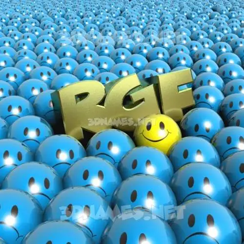 rgf in Special Smileys style - 3D name wallpaper rgf in Special Smileys style - 3D name wallpaper