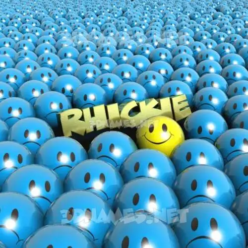 rhickie in Special Smileys style - 3D name wallpaper rhickie in Special Smileys style - 3D name wallpaper