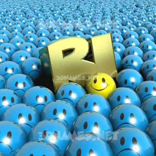 ri in Special Smileys style - 3D name wallpaper ri in Special Smileys style - 3D name wallpaper